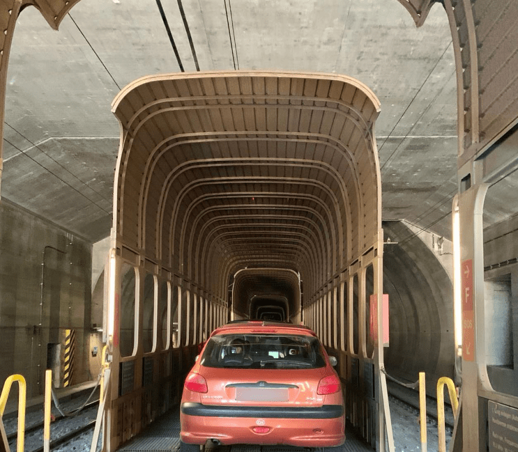 Vereina Tunnel Länge
