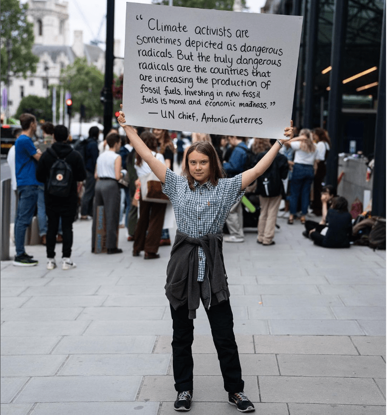 Greta Thunberg Krake