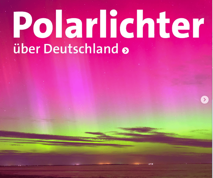 Polarlichter Bayern Heute