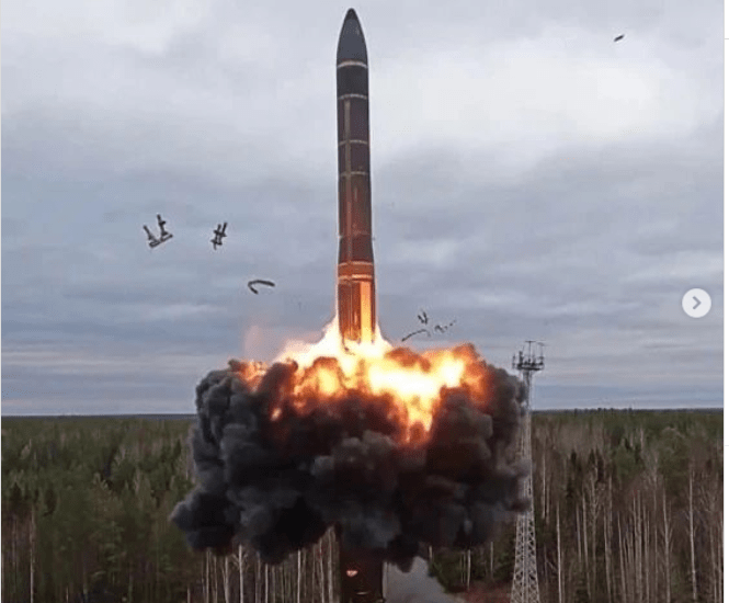 Russland Interkontinental Rakete