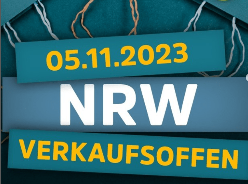 Verkaufsoffene Sonntage NRW