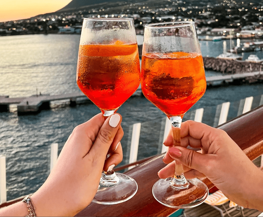 Perfekte Dinner Kreuzfahrtschiff