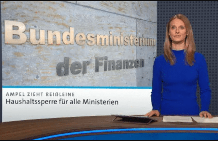 Bundesregierung Haushaltssperre