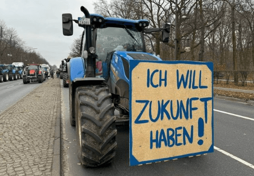 Bauernprotest in Stuttgart sorgt für Verkehrschaos