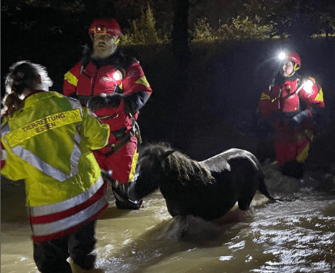 Hochwasserschutzbehörde Lippstadt Cappel in höchster Alarmbereitschaft