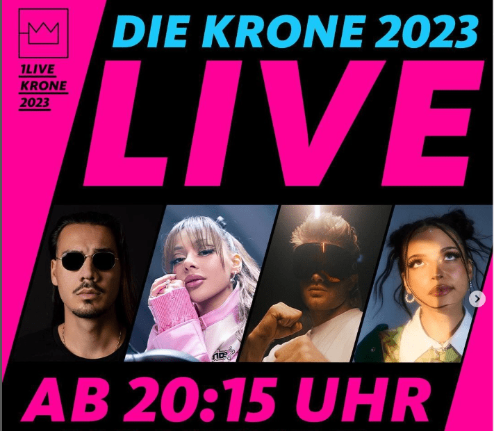 1LIVE Krone 2023 in Bielefeld