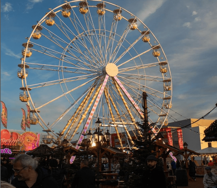 Feuer Berliner Weihnachtsmarkt