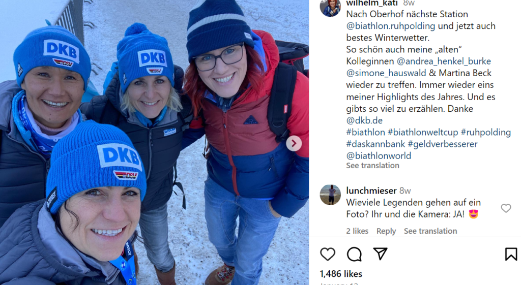 Kati Wilhelm Hochzeit Die Biathlon-Weltmeisterin erwartet ihr erstes Kind