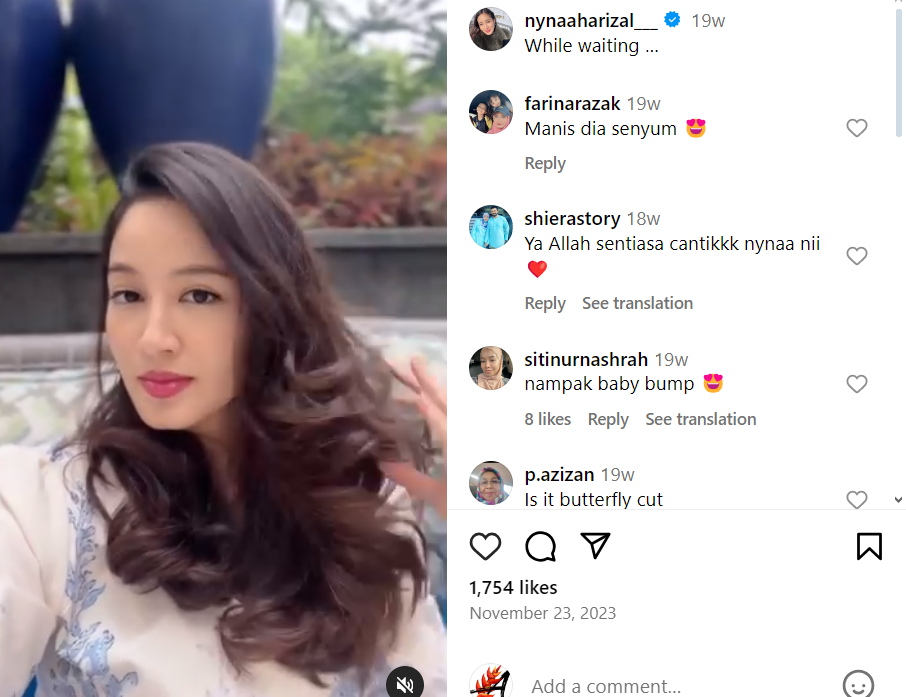 Nynaa Harizal – Malaysias strahlender Stern in Schauspiel, Modeln und mehr
